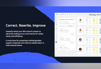 AI Rewrite & Spell Checker for Miro