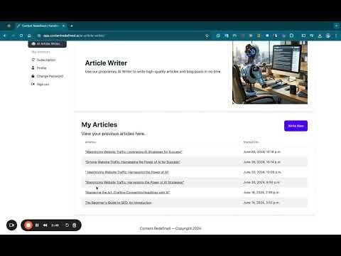 AI SEO Writer