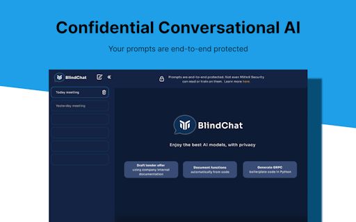 BlindChat