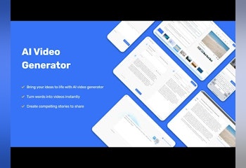 AI Powered Video Generator