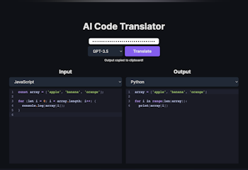 Code Translator