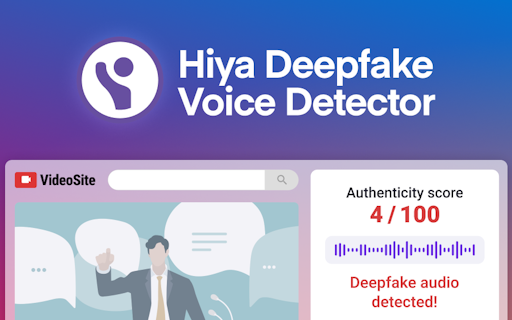 Hiya Deepfake Voice Detector