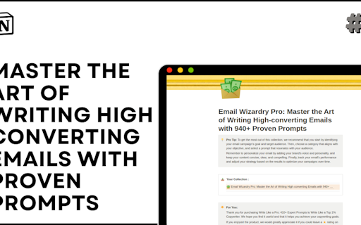 Email Wizardry: Prompts for Conv. Emails