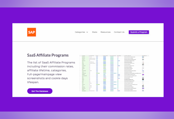 SaaS Affiliate Programs