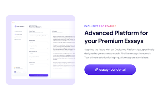 Essay Builder AI