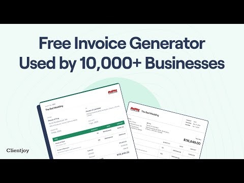 Free Invoice Generator for Everyone