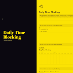 Daily Time Blocker