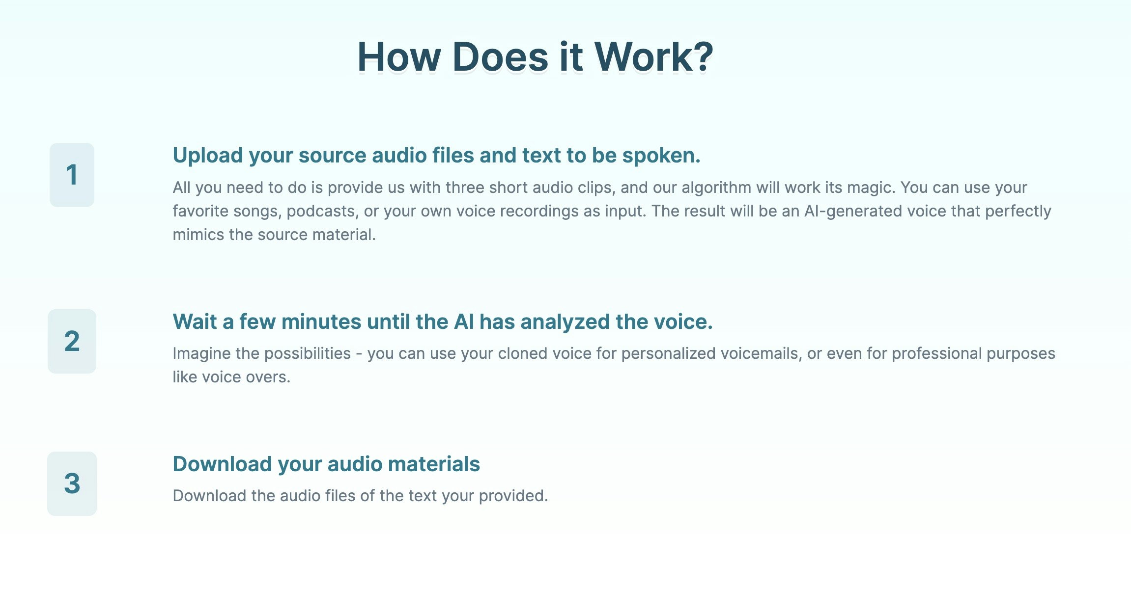 Clone Anyone's voice in seconds with AI