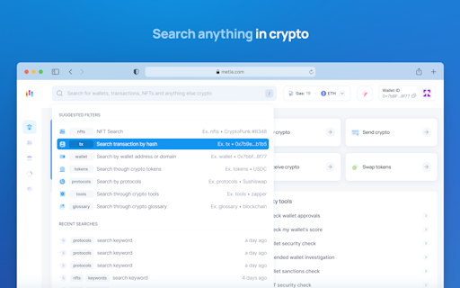 Crypto Notifications for Metamask
