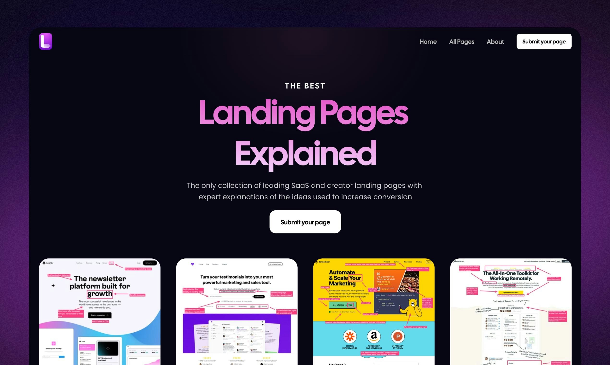 Landing Pages Explained