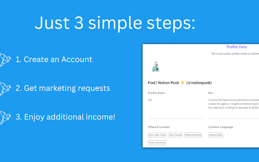 Monetize Your Twitter