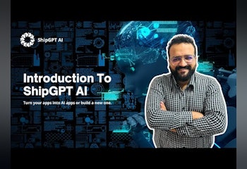 Learn, Build & Ship SaaS with ShipGPT