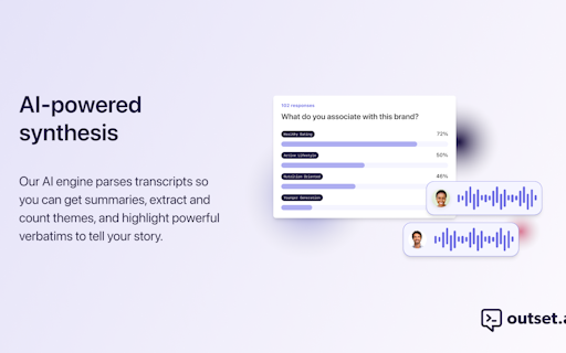 Outset AI Voice Interviews