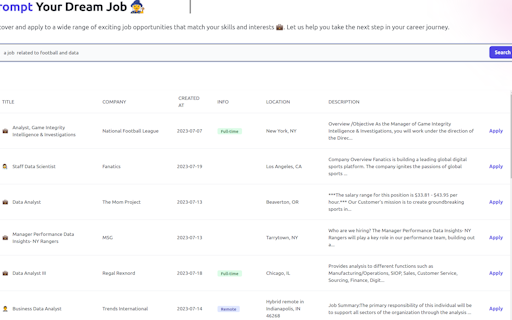 PromptYourJob