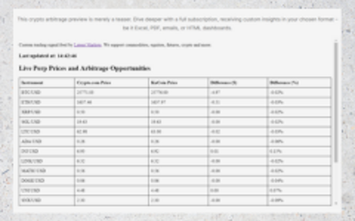 Latent Markets