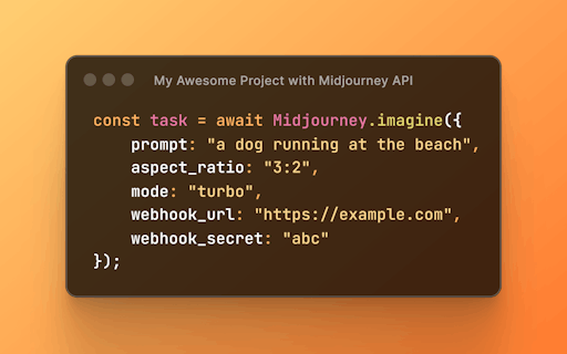 Midjourney API by APIFRAME