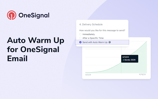 Auto Warm Up for OneSignal Email