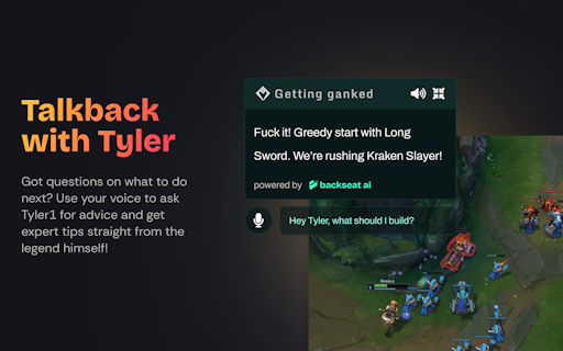Backseat AI by Tyler1