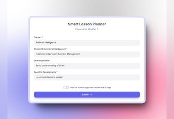 Smart Lessons Planner
