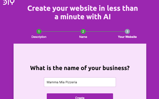 DIY Websites AI Website Builder