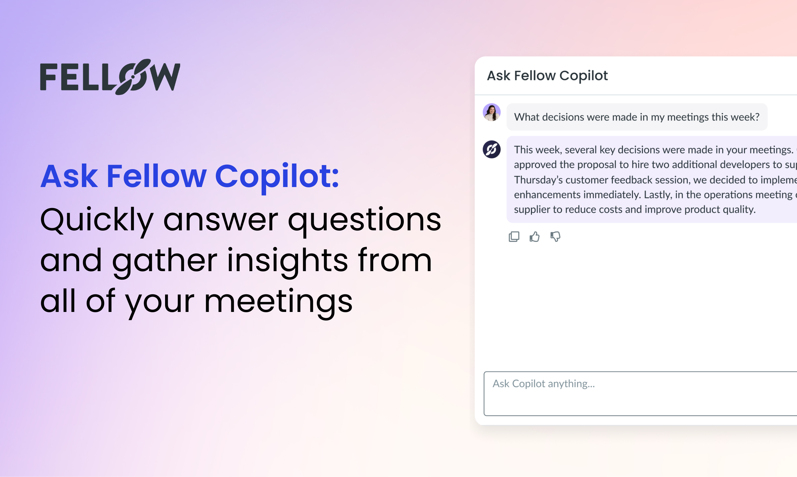 Ask Fellow Copilot
