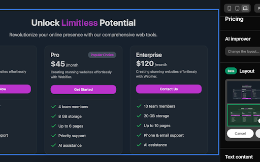 Webifier.io