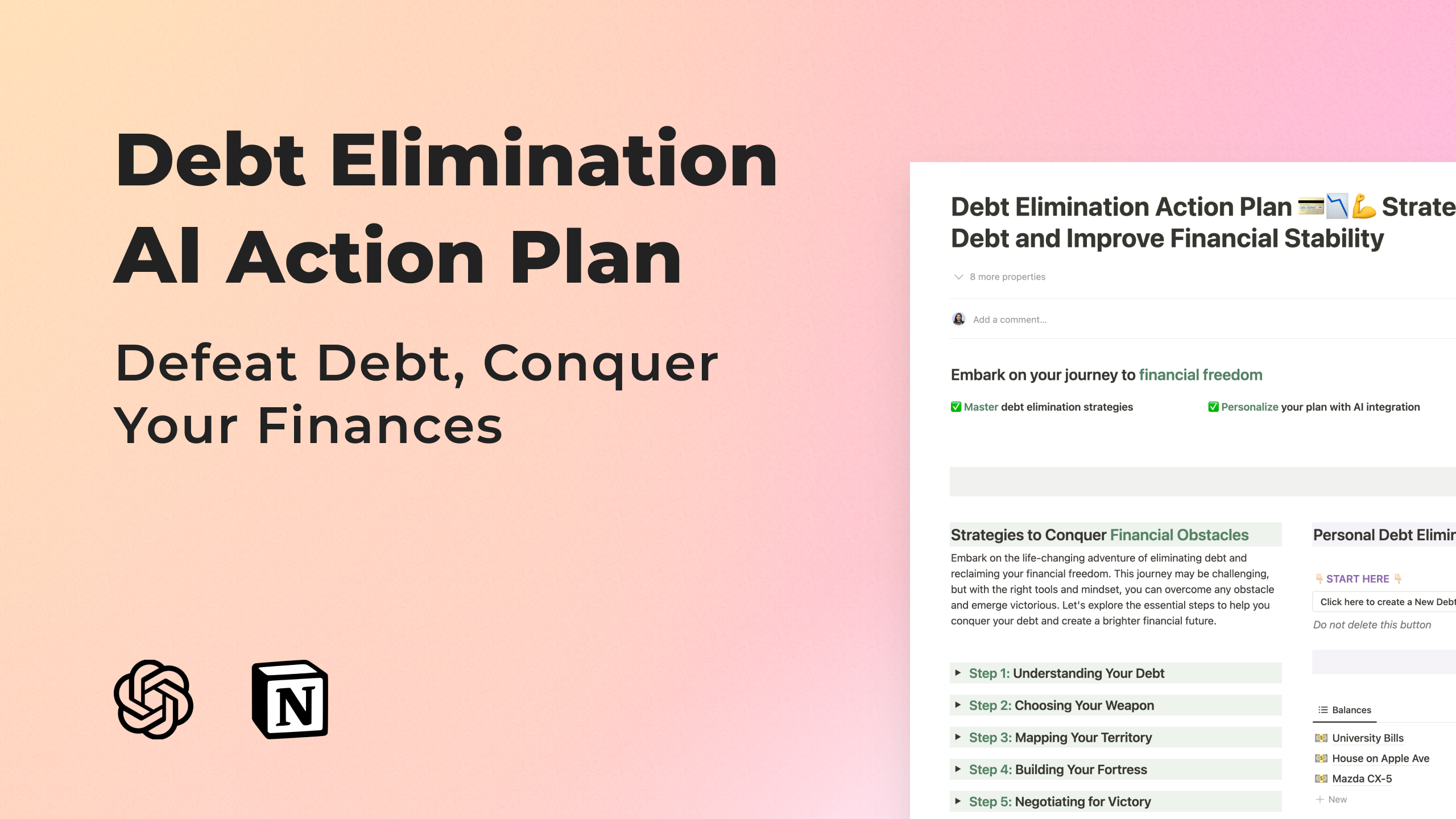 Debt Elimination Action Plan