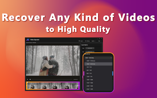Nero AI Video Upscaler