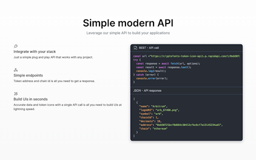 Token Icon API