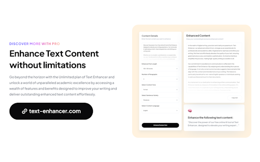 Text Enhancer AI