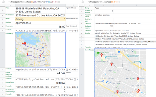 Maps for Excel