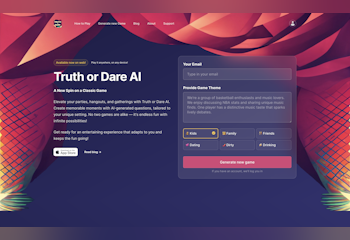 Truth or Dare AI