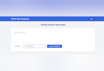 TikTok Voice Generator