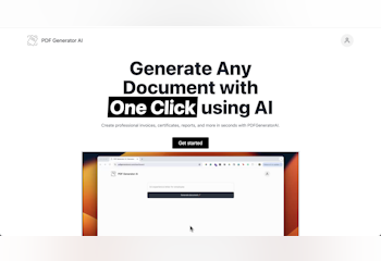 PDFGeneratorAI