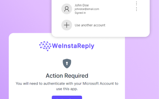WeInstaReply