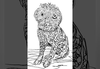 Custom Dog Art based your dog photo