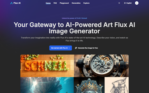 Flux AI Image Generator
