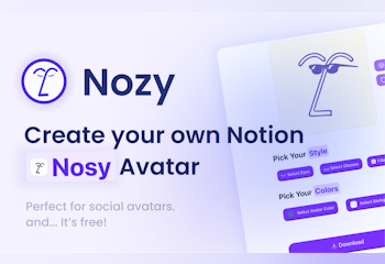 Nozy – Free Notion Style Avatar Creator
