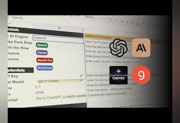 Multi-AI Google Sheets Script