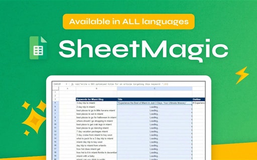 SheetMagic