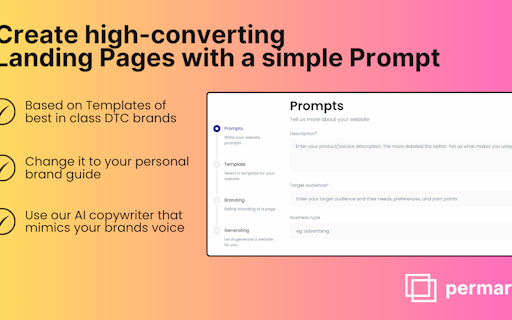 AI Landing Page Builder