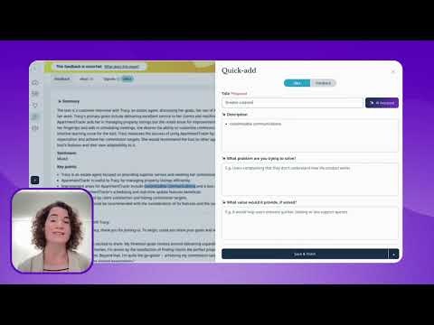 ProdPad: AI Assistant for Product People