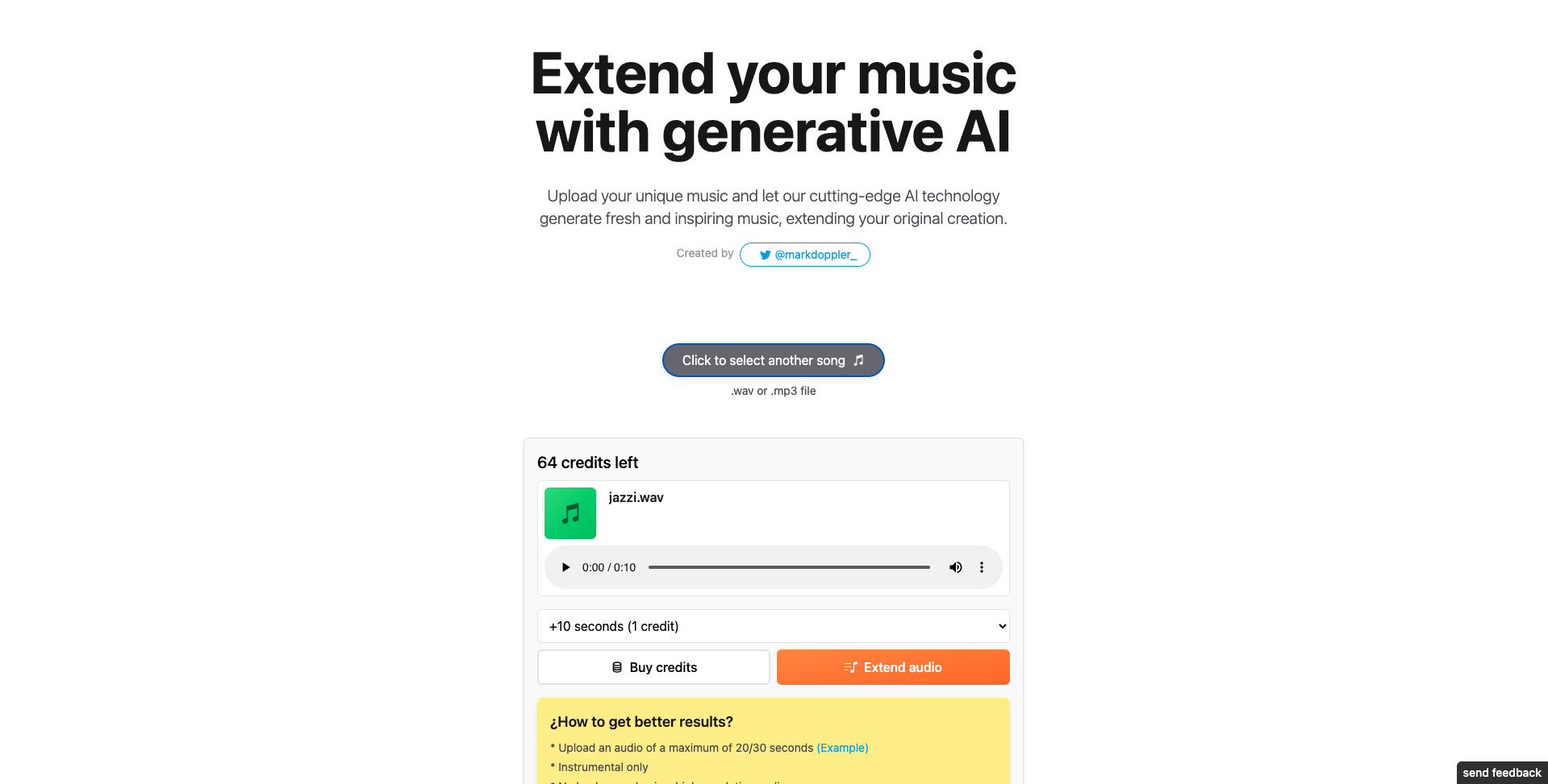 ExtendMusic.AI