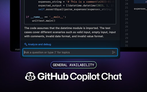 GitHub Copilot Chat
