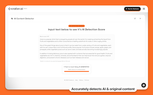 AI Content Detector