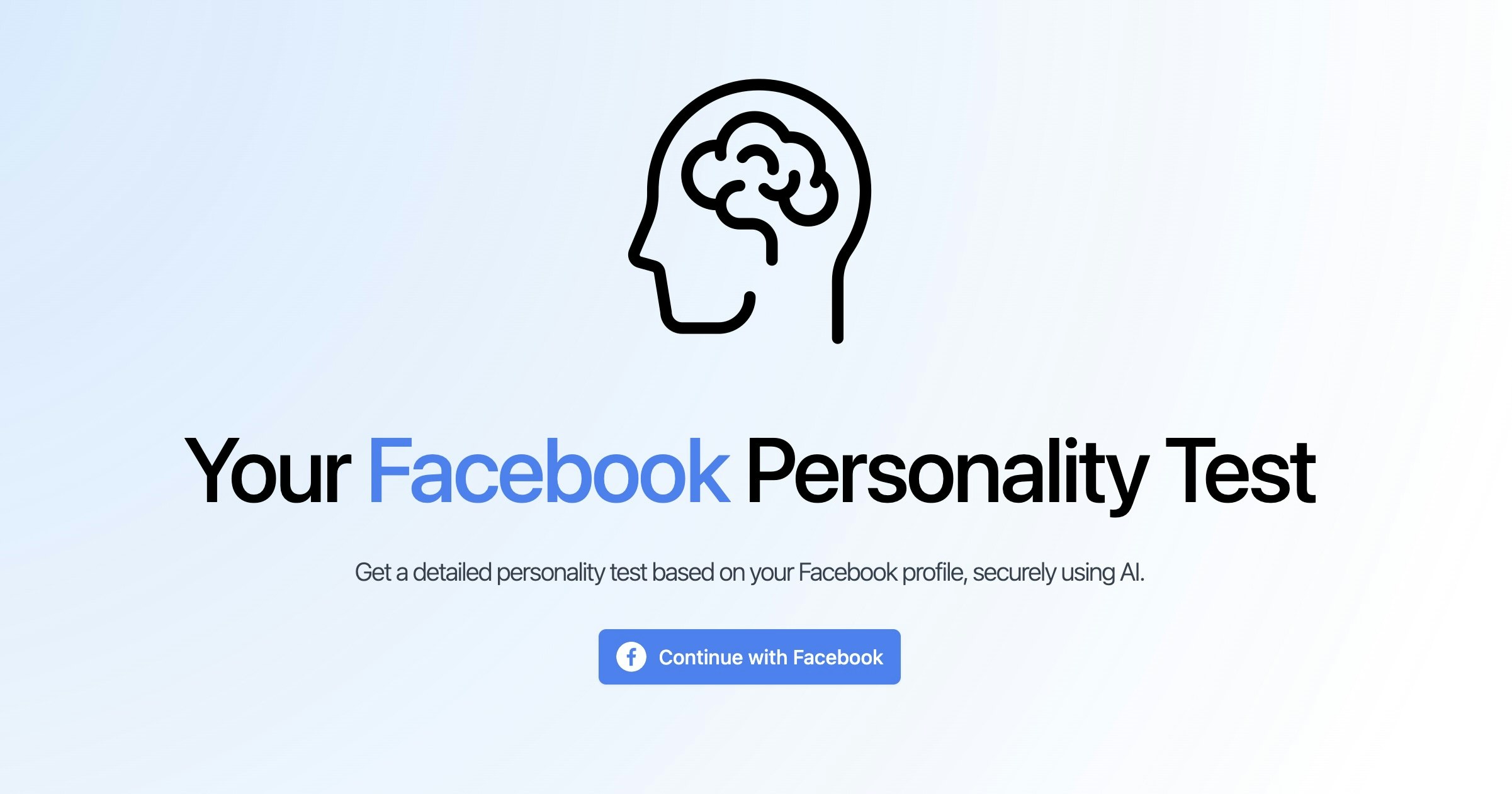 Personality Test AI