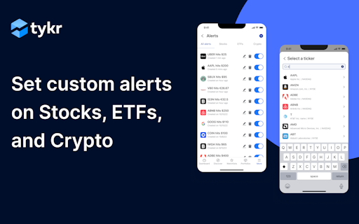 Tykr Mobile App (iOS and Android)