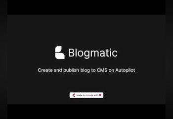 Blogmatic
