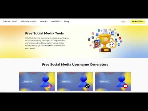Free Social Media Tools