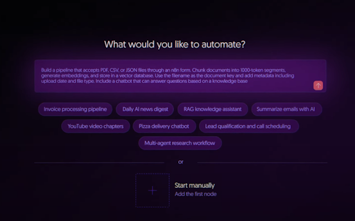 n8n AI Workflow Builder